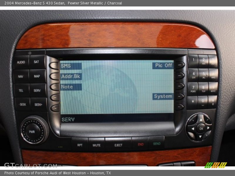 Pewter Silver Metallic / Charcoal 2004 Mercedes-Benz S 430 Sedan