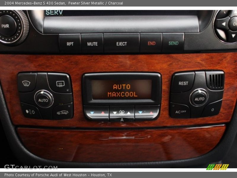 Pewter Silver Metallic / Charcoal 2004 Mercedes-Benz S 430 Sedan