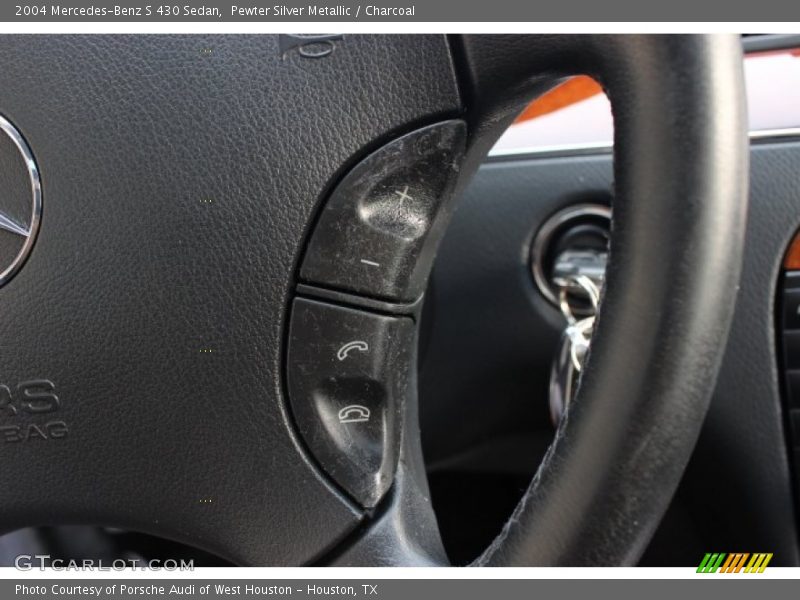Pewter Silver Metallic / Charcoal 2004 Mercedes-Benz S 430 Sedan