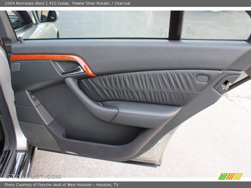 Pewter Silver Metallic / Charcoal 2004 Mercedes-Benz S 430 Sedan
