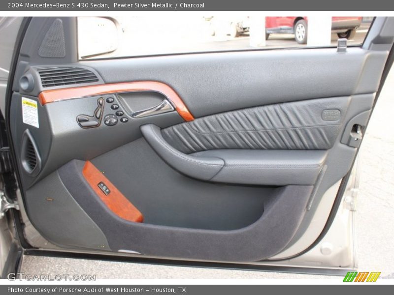 Pewter Silver Metallic / Charcoal 2004 Mercedes-Benz S 430 Sedan