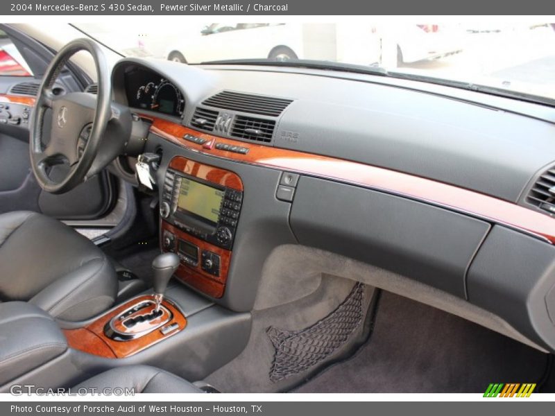 Pewter Silver Metallic / Charcoal 2004 Mercedes-Benz S 430 Sedan