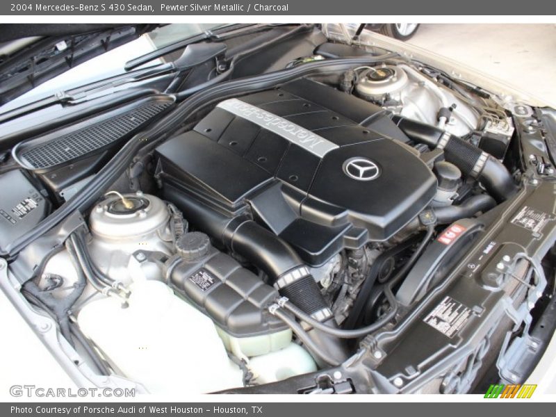 Pewter Silver Metallic / Charcoal 2004 Mercedes-Benz S 430 Sedan