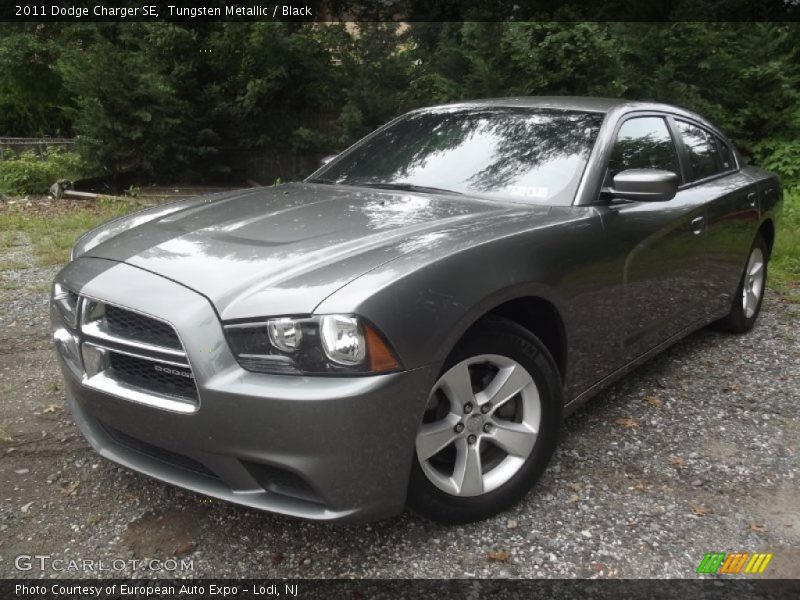Tungsten Metallic / Black 2011 Dodge Charger SE