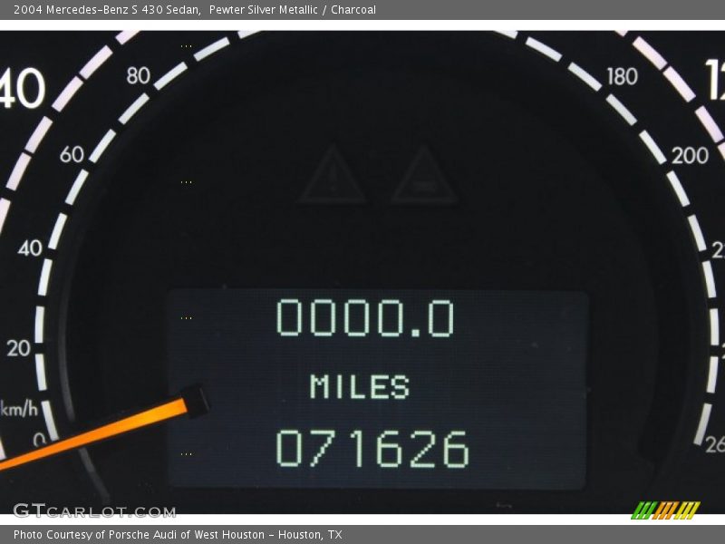 Pewter Silver Metallic / Charcoal 2004 Mercedes-Benz S 430 Sedan