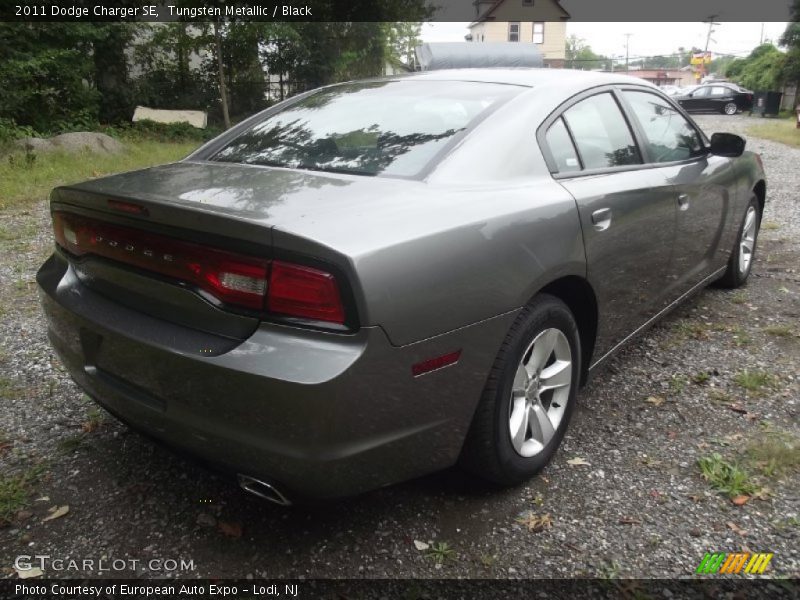 Tungsten Metallic / Black 2011 Dodge Charger SE