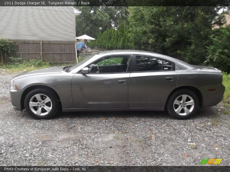 Tungsten Metallic / Black 2011 Dodge Charger SE
