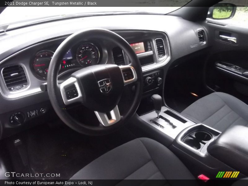 Tungsten Metallic / Black 2011 Dodge Charger SE