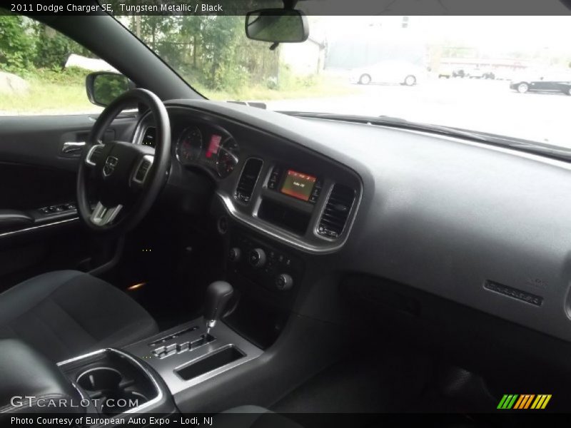 Tungsten Metallic / Black 2011 Dodge Charger SE