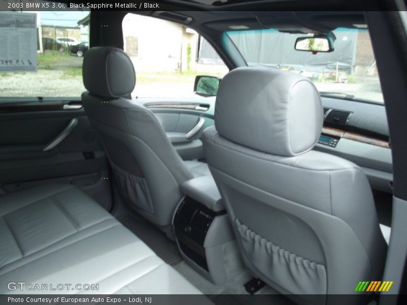 Black Sapphire Metallic / Black 2003 BMW X5 3.0i