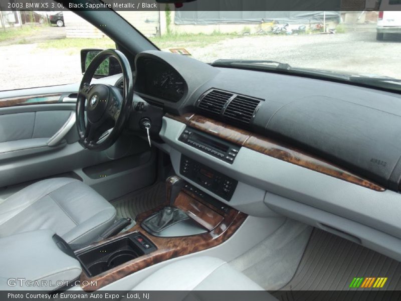Black Sapphire Metallic / Black 2003 BMW X5 3.0i