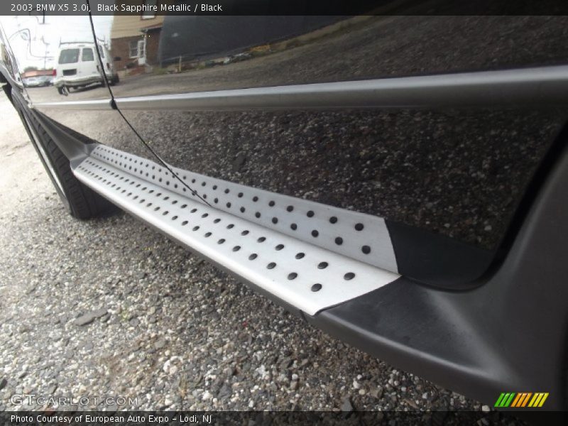 Black Sapphire Metallic / Black 2003 BMW X5 3.0i