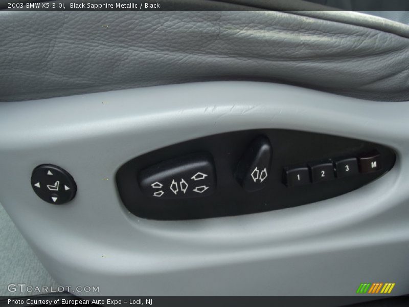 Black Sapphire Metallic / Black 2003 BMW X5 3.0i