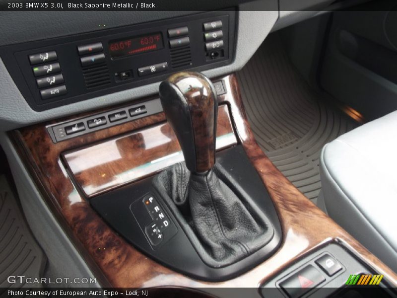 Black Sapphire Metallic / Black 2003 BMW X5 3.0i