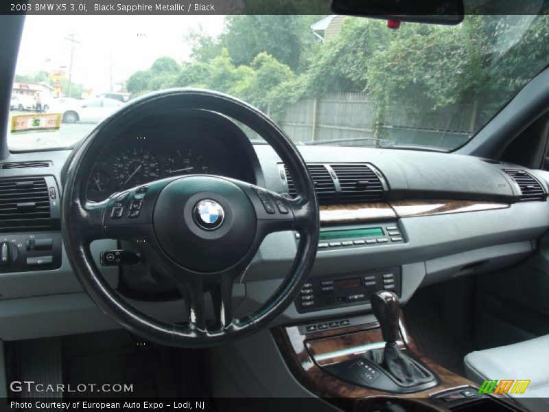 Black Sapphire Metallic / Black 2003 BMW X5 3.0i