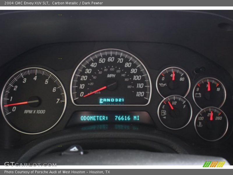 Carbon Metallic / Dark Pewter 2004 GMC Envoy XUV SLT