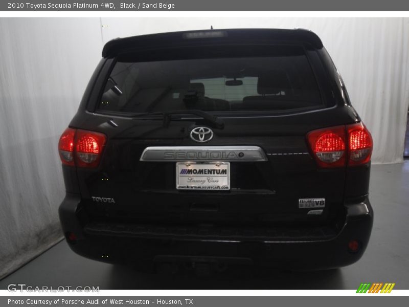 Black / Sand Beige 2010 Toyota Sequoia Platinum 4WD