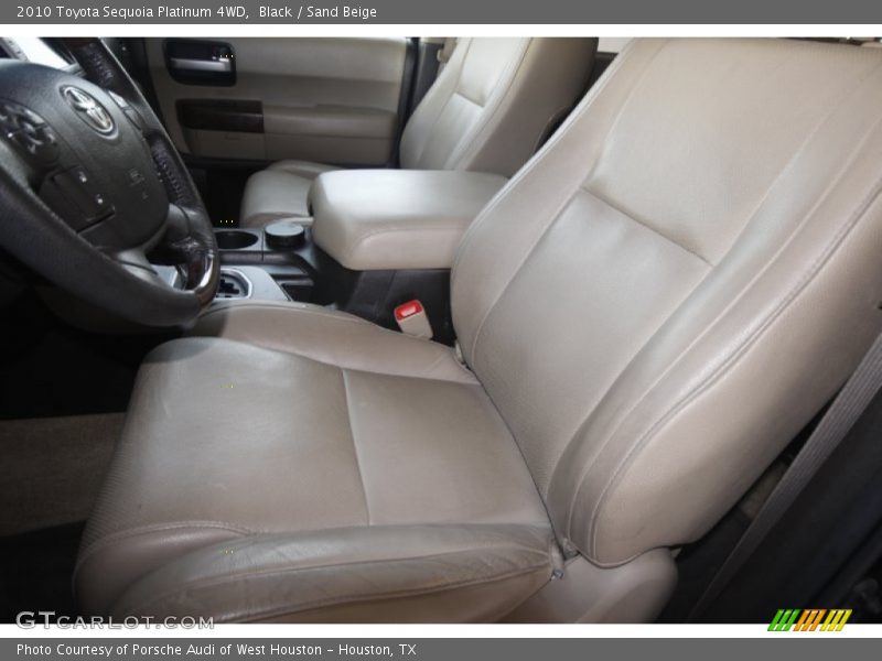 Black / Sand Beige 2010 Toyota Sequoia Platinum 4WD