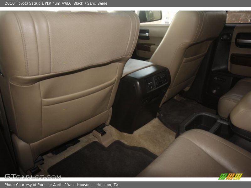 Black / Sand Beige 2010 Toyota Sequoia Platinum 4WD