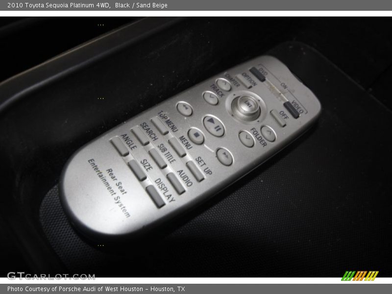 Black / Sand Beige 2010 Toyota Sequoia Platinum 4WD