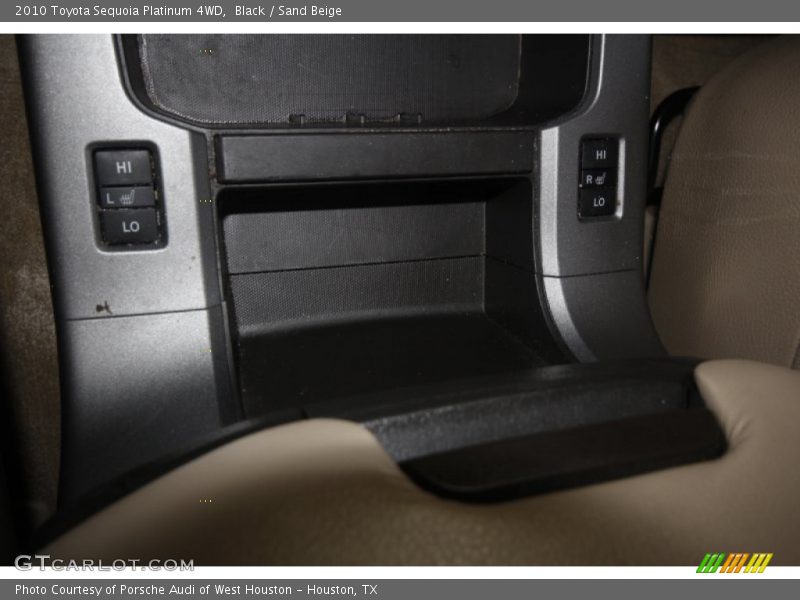 Black / Sand Beige 2010 Toyota Sequoia Platinum 4WD
