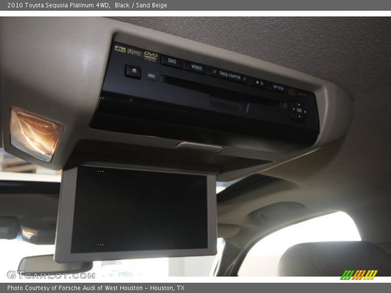 Black / Sand Beige 2010 Toyota Sequoia Platinum 4WD