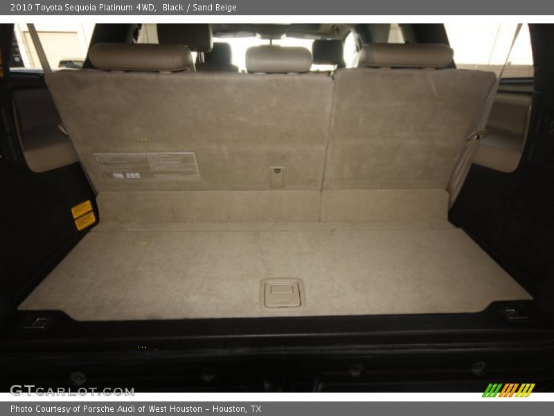 Black / Sand Beige 2010 Toyota Sequoia Platinum 4WD