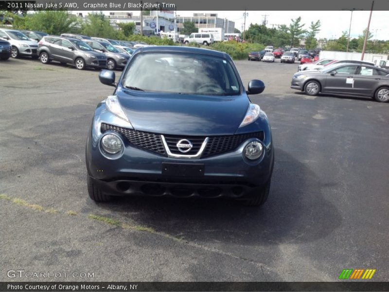 Graphite Blue / Black/Silver Trim 2011 Nissan Juke S AWD