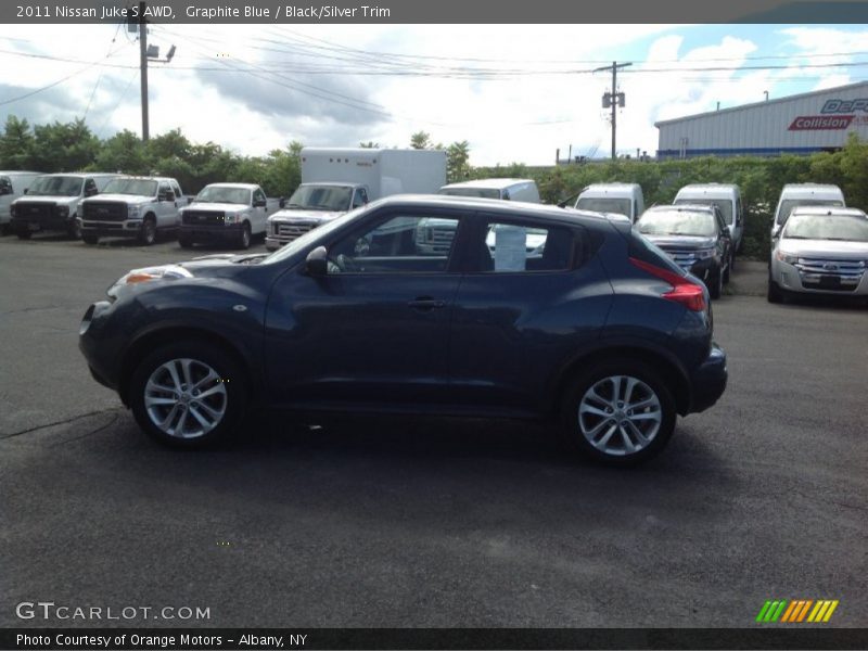 Graphite Blue / Black/Silver Trim 2011 Nissan Juke S AWD