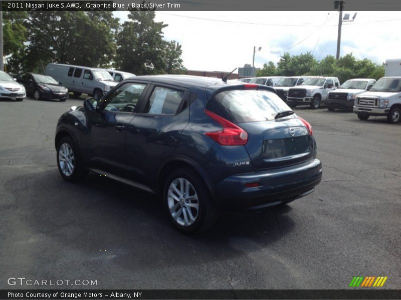 Graphite Blue / Black/Silver Trim 2011 Nissan Juke S AWD