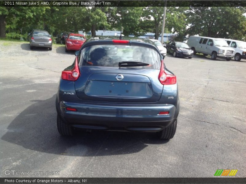Graphite Blue / Black/Silver Trim 2011 Nissan Juke S AWD