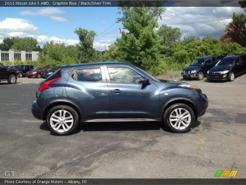 Graphite Blue / Black/Silver Trim 2011 Nissan Juke S AWD