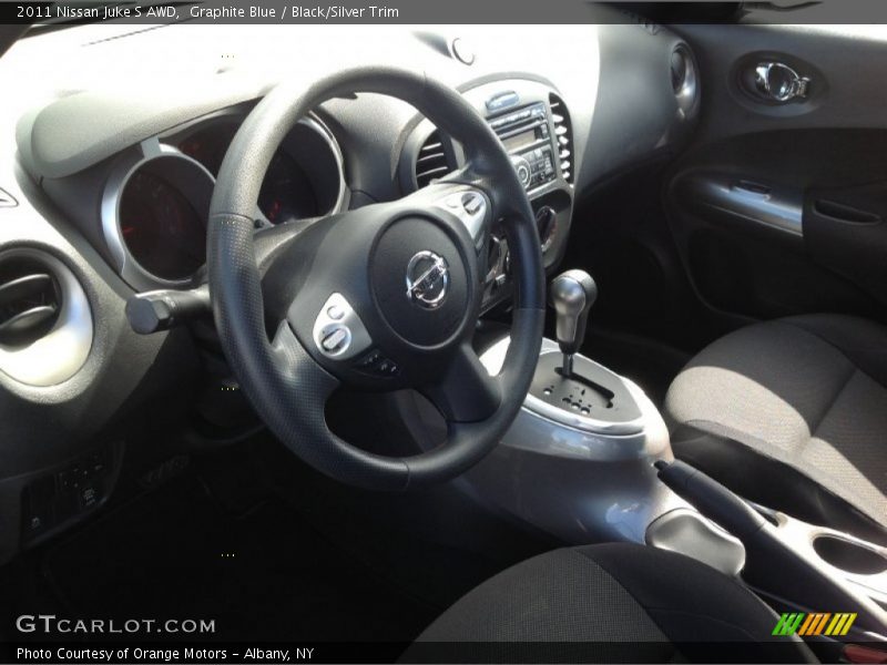 Graphite Blue / Black/Silver Trim 2011 Nissan Juke S AWD