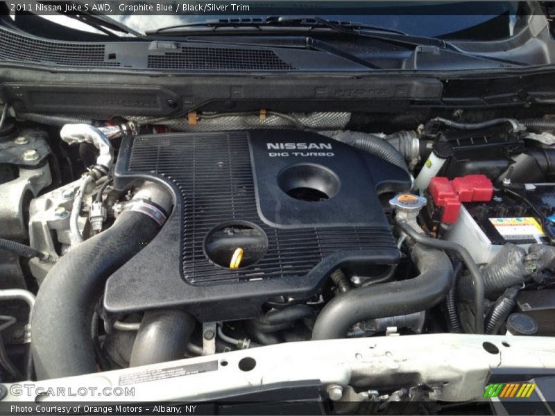 Graphite Blue / Black/Silver Trim 2011 Nissan Juke S AWD