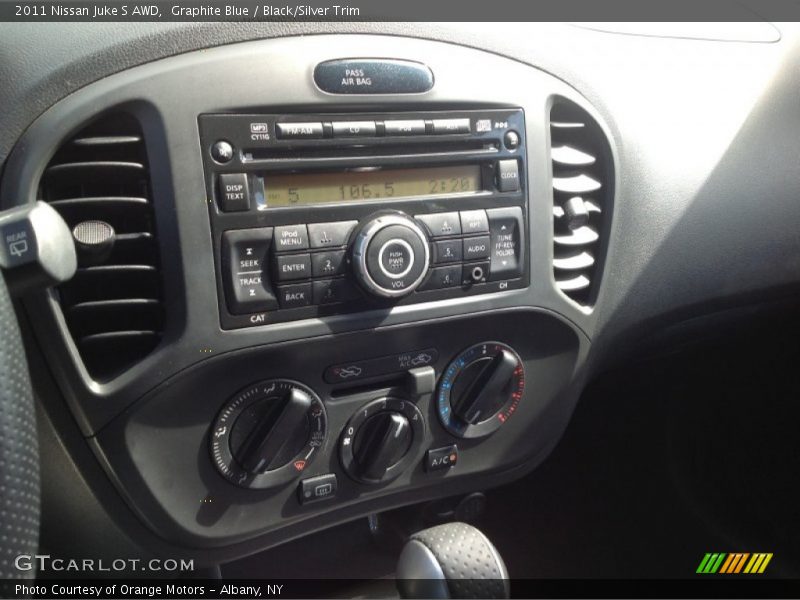Graphite Blue / Black/Silver Trim 2011 Nissan Juke S AWD
