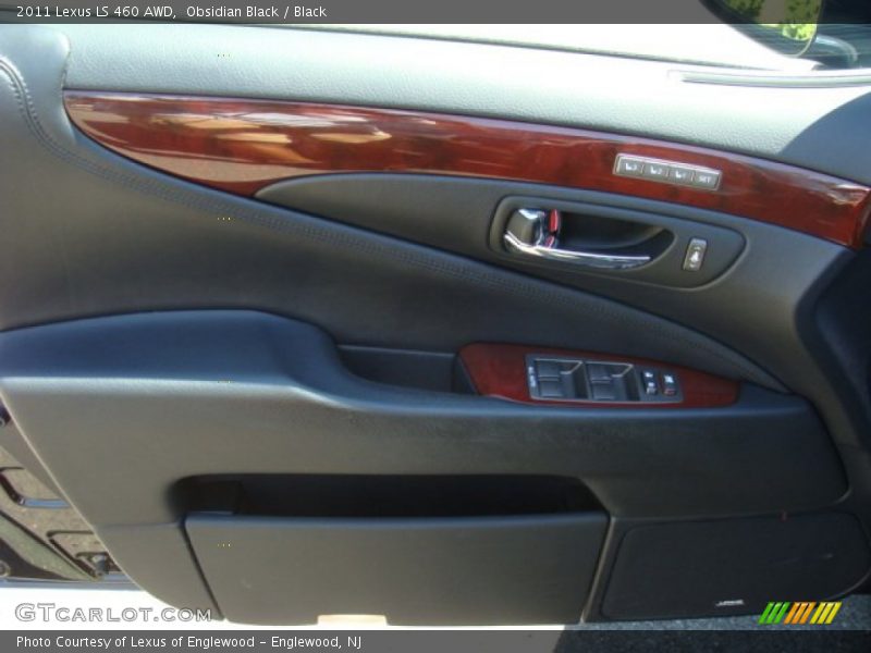 Obsidian Black / Black 2011 Lexus LS 460 AWD