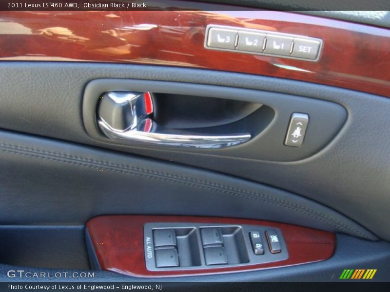 Obsidian Black / Black 2011 Lexus LS 460 AWD