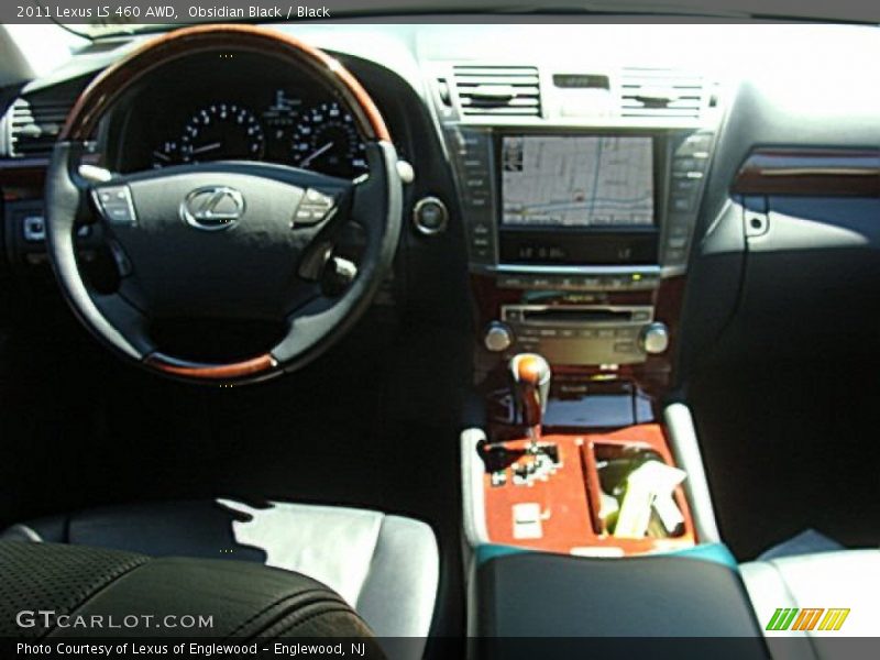 Obsidian Black / Black 2011 Lexus LS 460 AWD