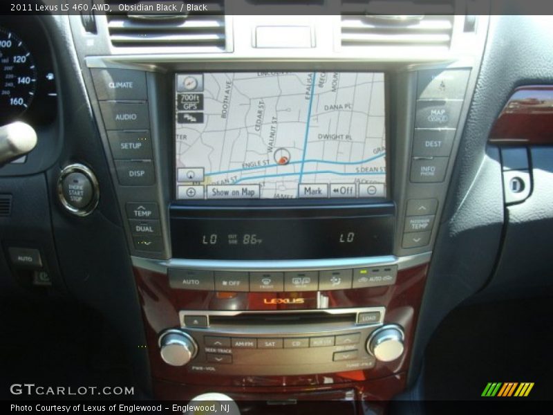 Obsidian Black / Black 2011 Lexus LS 460 AWD