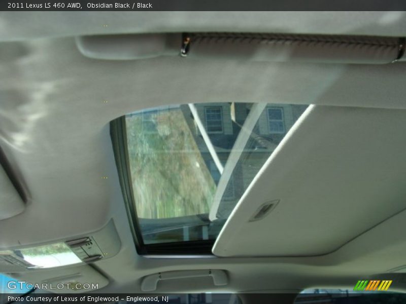 Obsidian Black / Black 2011 Lexus LS 460 AWD
