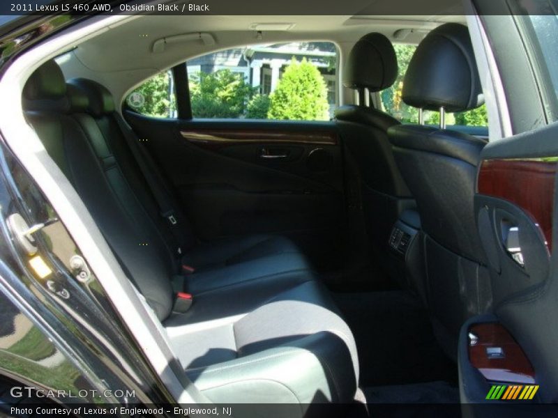 Obsidian Black / Black 2011 Lexus LS 460 AWD