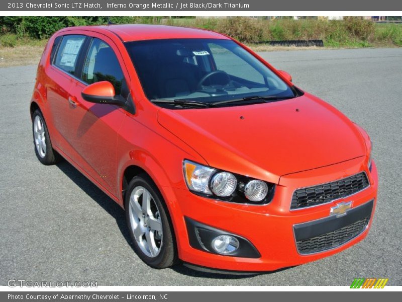 Front 3/4 View of 2013 Sonic LTZ Hatch