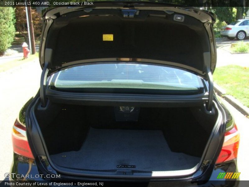 Obsidian Black / Black 2011 Lexus LS 460 AWD