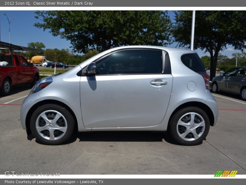 Classic Silver Metallic / Dark Gray 2012 Scion iQ