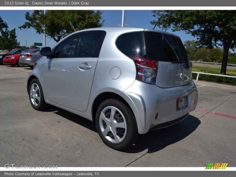 Classic Silver Metallic / Dark Gray 2012 Scion iQ