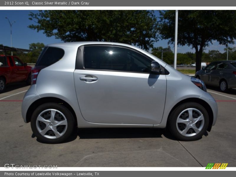 Classic Silver Metallic / Dark Gray 2012 Scion iQ
