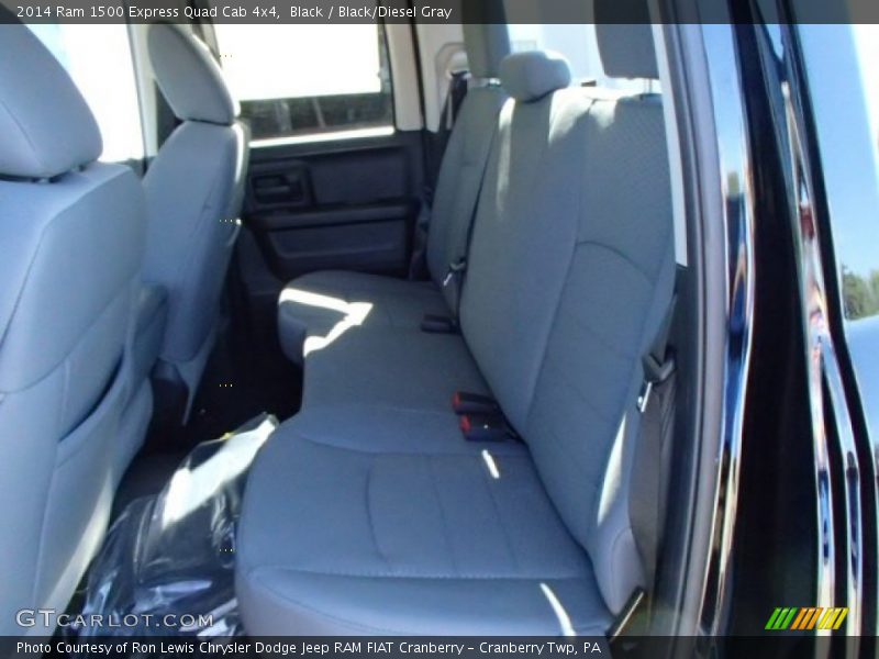 Black / Black/Diesel Gray 2014 Ram 1500 Express Quad Cab 4x4
