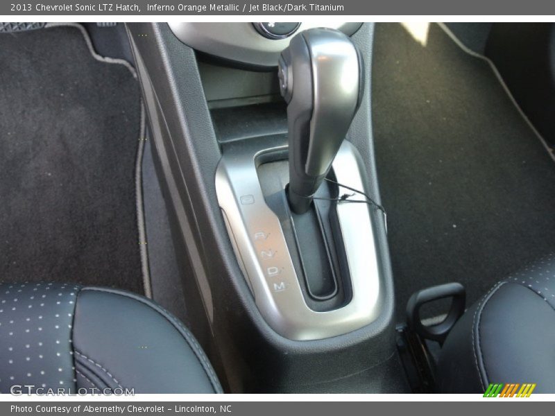  2013 Sonic LTZ Hatch 6 Speed Automatic Shifter