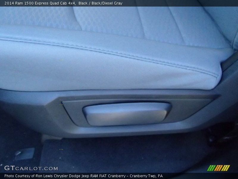 Black / Black/Diesel Gray 2014 Ram 1500 Express Quad Cab 4x4