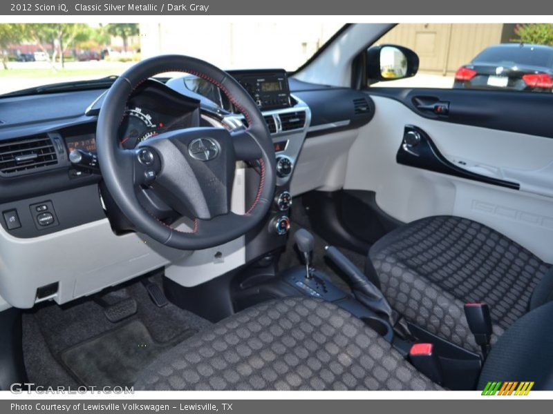 Dark Gray Interior - 2012 iQ  